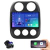 Wireless CarPlay Android Auto Radio for Jeep Patriot Compass 2010-2016