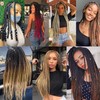 Xtrend 8 Packs Pre Stretched Braiding Hair Extension Yaki Texture