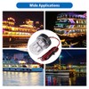 12V LED Navigation Anchor Light White 360° Boat Light Navigation