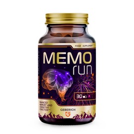 MEMORUN – für Gedächtnis, Konzentration und Kognitive Funktion – mit Citicolin, Bacopa Monnieri, Rhodiola Rosea – 30 Kapseln