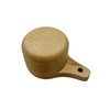 Yuqim 1 Pcs Wooden Measuring Cup Beech Wood Coffee Scoop