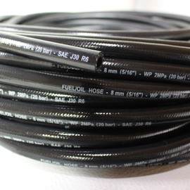Diameter 16 mm Fuel Hose SAE J30 R6 Petrol Hose Diesel Hose Fuel Line Oil Hose Sold by the Metre Size: Diameter 16 mm Inner Diameter 24 mm Outside