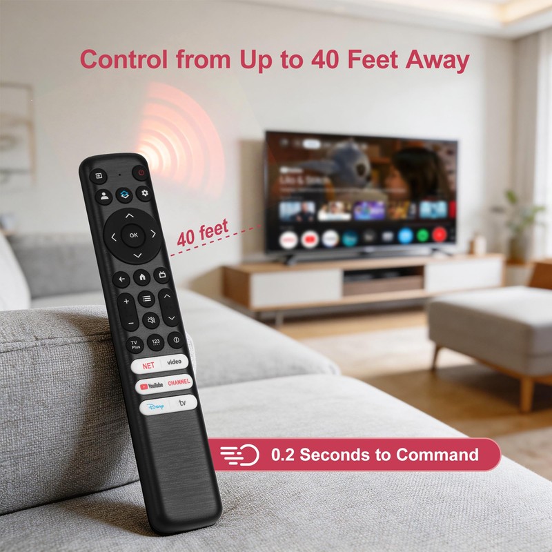 Universal Google TCL Remote Replacement Control Compatible with TCL Google
