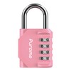 Puroma 1 Pack Combination Lock for Locker 4 Digit Outdoor