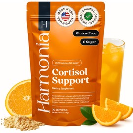 Cortisol Support Drink for Women & Men – Stress & Mood Wellness with Ashwagandha, Magnesium & L-Theanine, 30 Servings