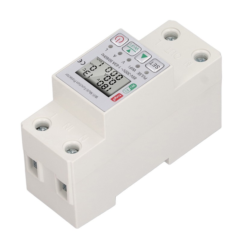 WiFi Smart Power Meter Switch for Tuya Energy Circuit Breaker