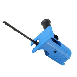 TEHAUX 1pc Scroll Electric Drill Modified Reciprocating Tool for Cutting Blades Compatible Electric Drills High Efficiency for Woodworking and Cutting