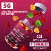 HMone Creatine Monohydrate Gummies - 5g for Men & Women,