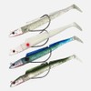 Sidewinder Weedless Sandeels 4.5 Inch - 15 Gram - Silver