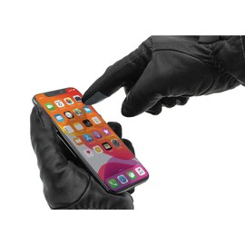 Wantalis Sticker to make gloves tactile black (10 per pack), black