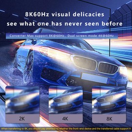 USB C Adapter 40Gbps, USB C Male to Female Adapter, USB 4.0 240W PD, 8K Video Display, Compatible with Steam Deck, Notebook and Mobile Phones,2Pack (vertical)