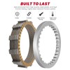 kekykm Twin Cam Extra Plate Friction Steel Clutch Kit compatible