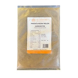 Pimienta Negra Molida en Polvo Pura 500 g