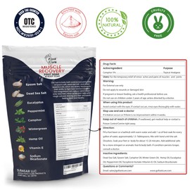 FOOT CURE Muscle Care Foot Soak with Epsom Salts – Refreshing Blend for Relaxation & Foot Care – Helps Soften Skin – Soothes Tired Feet, Invigorating Scent, Spa Pedicure – 16 oz (Pack of 2)