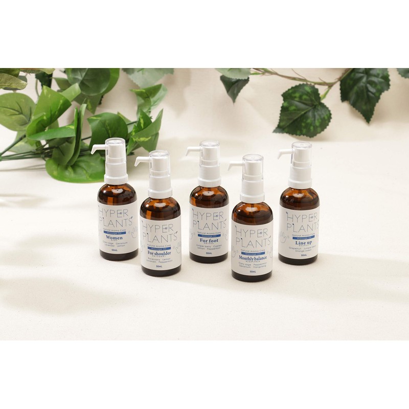 HYPER PLANTS Natural Aroma Care Massage Oil Four Shoulder 50ml