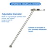 6 Inch Stove Pipe Kit - Tesmirror 6" Extended Roof
