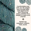HiKoo Sueno DK Tweed Yarn Hank for Knitting, Crocheting, and