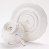 NARUMI(ナルミ) Rose Blanche Cup & Saucer 210cc Blue Floral Pattern