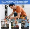 MCSDFN 4 Pack 8269145 Dishwasher Mounting Brackets with Screws, Undercounter