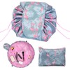 DKDDSSS Makeup Bag Cosmetic Bag, Lazy Drawstring Travel Make up