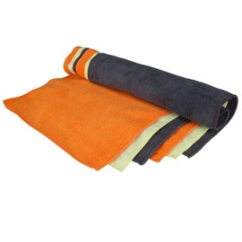 ARMOR ALL 6 Mikrofaser-Reinigungstücher GAA40062GC, fusselfrei, streifenfrei, pflegeleicht