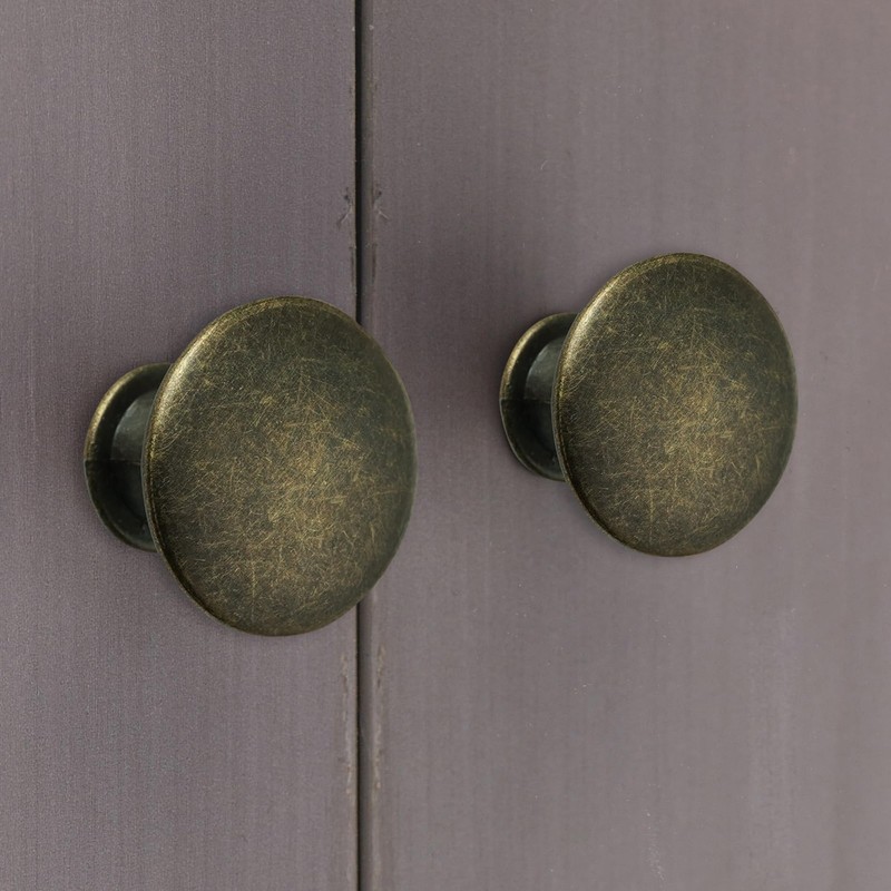 Anhoer 12PCS Kitchen Cupboard Knobs 30MM Kitchen Door Knobs Mushroom