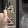 Home Zone Living Pull Out Kitchen Cabinet Organizer with 2