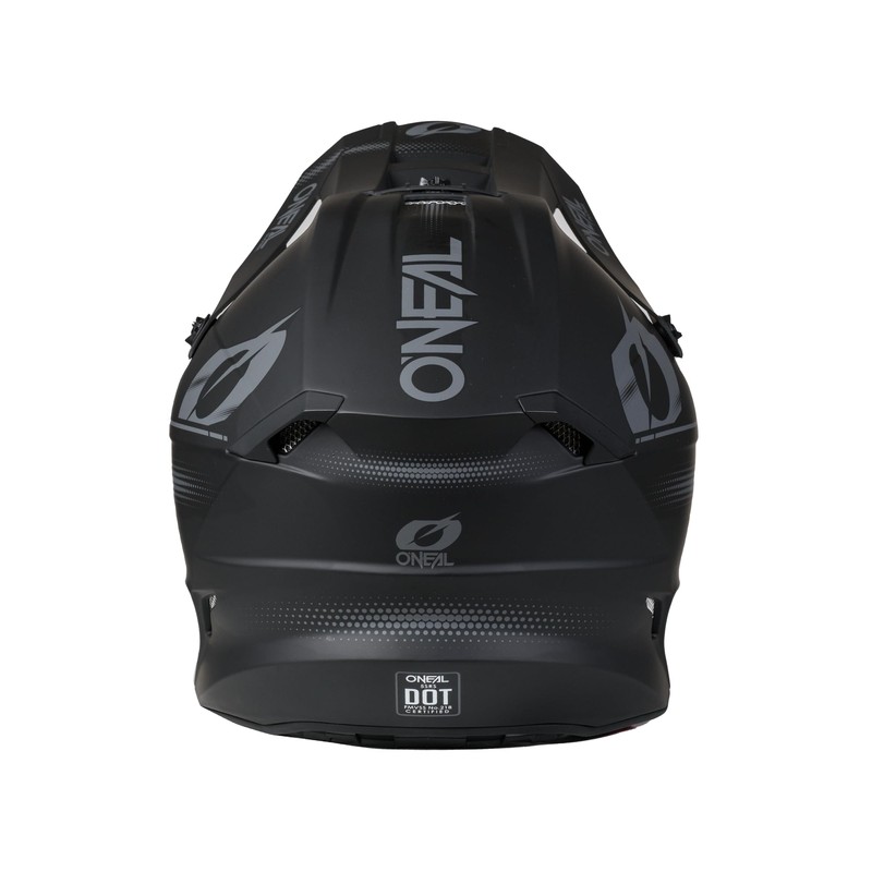 O'NEAL 5 SRS MX Helmet Adult Blackout Black/Gray Small