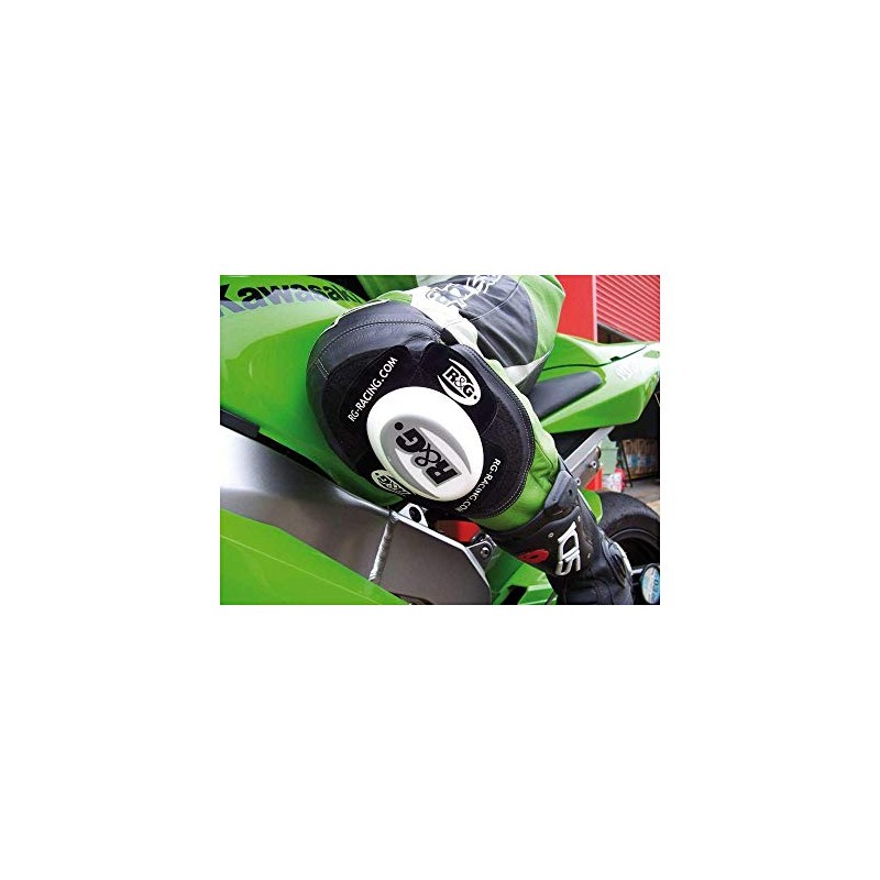 Aero knee sliders (pair, opaque/white), wet style (thicker than standard)