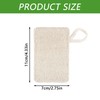 6Pcs Kitchen Loofah Sponge Organic Dishwashing Sponge Biodegradable Natural Fiber