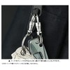 KOYOKOMA Portable Hook, 360 Degree Rotation, Includes Mini Ring, Stainless