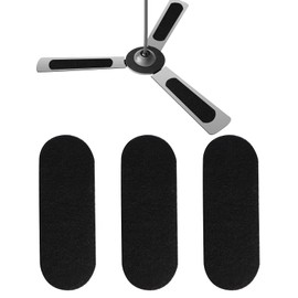 PEUTIER 3pcs Activated Carbon Air Purifier Pads, 0.2 inch Thickness Ceiling Fan Filter Air Filters Ceiling Fan Ceiling Fan Air Filter for Home Office, Keeping Air Fresh