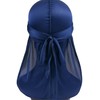 Smooth Silk Durag for Men Women Waves Long Double Wide