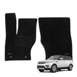WENNEBIRD Superior Carpet Front Row Floor Mats for 2014-2022 Land Rover Range Rover Sport, Premium All Weather Anti-Slip Waterproof Floor Liners, 0.5 Inch Thickness Rugs - 2pc