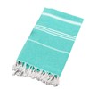 FEBE Beach Towel Bath Towel Green Cotton 180 x 80