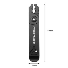 HOUSON Pinze multifunzione per catena per biciclette, strumento 5 in 1 con vano portaoggetti, alluminio lavorato a CNC, peso leggero 37 g