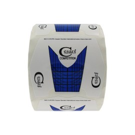 Cesars Nail Forms Competition Blue