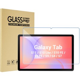 ProCase 1 Pack Screen Protector for Tablet Galaxy Tab S11/ Tab S10 Lite/Tab S10 FE 2025/Tab S9 FE 10.9"/ Tab S9 2023/ Tab S8 2022/ Tab S7 2020 11", Hardness Tempered Glass Screen Film Guard