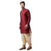 Sojanya (Since 1958, Seda, Border Dhoti para hombre, Oro, Talla