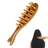 Loc Brush for Deads, Wooden Massage Loc Comb, Comfortable Sandalwood