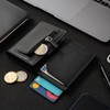 Slim Wallet with Coin Compartment & Credit Card Case RFID