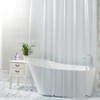 MAXIDEA Clear Shower Curtain Liner 72x72 inch - PEVA 8