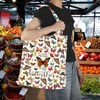 CMNIM Butterfly Reusable Tote Bag Monarch Butterflies Lover Gift Without