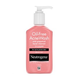 Neutrogena Oil Free Acne Wash Pink Grapefruit Face Cleanser 175ml
