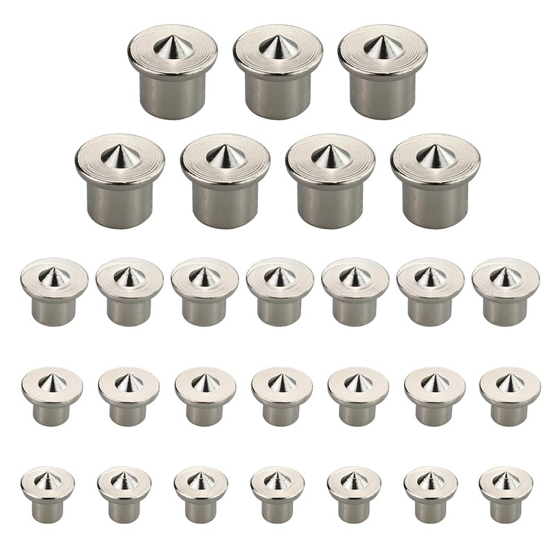 Pack of 30 Wooden Dowel Centring Tips, Solid Dowel Marker