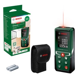 Bosch laser measure UniversalDistance 50 (measure distance up to 50m precisely, measuring functions, memory function, in cardboard box)