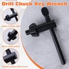LEONTOOL Drill Chuck Key, Set of 6, Drill Chuck Handle,