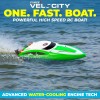Force1 Velocity Green 20mph Underwater Diving RC Boat
