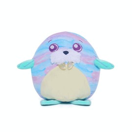 Dream Beams - Cute, cuddly plush toy, glow in the dark, washable, from 0 years (18 cm, Lucas (Walross))