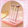 5Pcs Angled Foundation Brush Concealer Brush Multifunction Makeup Brushes Set